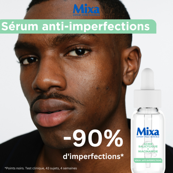 Mixa - Sérum anti-imperfections à l'acide salicylique et niacinamide