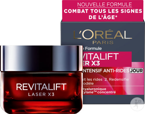 l-oreal-paris-revitalift-laser-x3-soin-jour-intensif-anti-rides-pot-50ml.3 L OREAL PARIS Revitalift Laser Soin Jour Profond Anti-âge