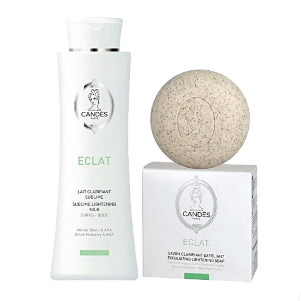 Candés Duo Clarifiant Teint Lumineux Lait + Savon Exfoliant
