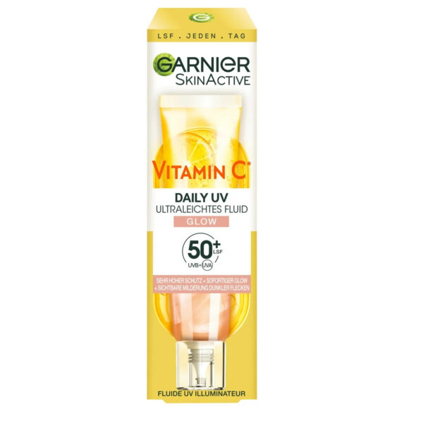 Garnier Skin Active Glow Fluide Anti Taches à la Vitamine C Spf50+ 40 ml