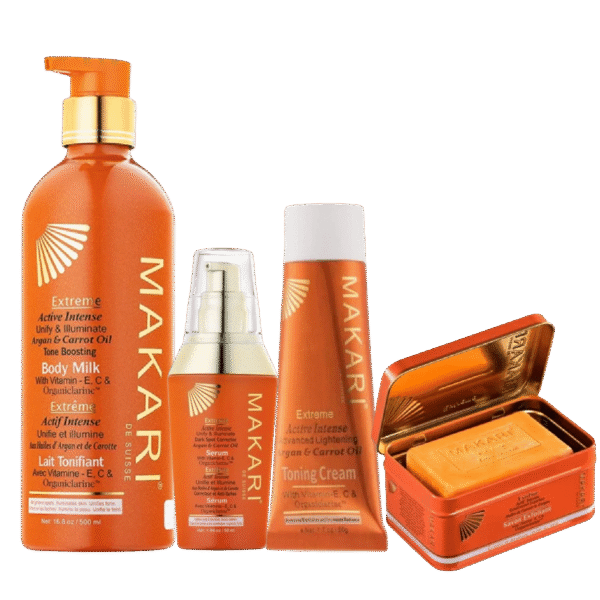 Makari Extreme Argan Et Carotte : Gamme de Soin Éclaircissant Illuminant Et Raffermissant