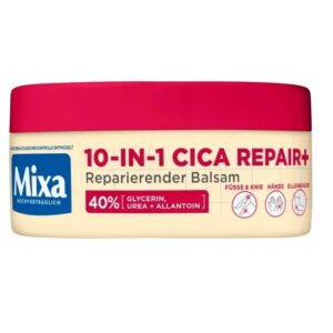 Mixa Cica Repair+ Urée Baume Corporel 10 en 1 Peaux Sèches et Rugueuse 150 ml