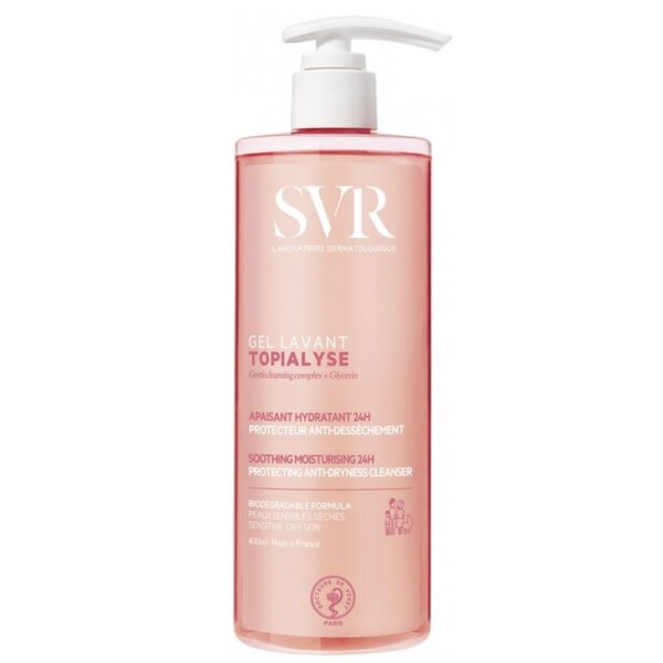 Svr Topialyse Gel Lavant Anti Grattage et Apaisant Peaux Sensibles 1L