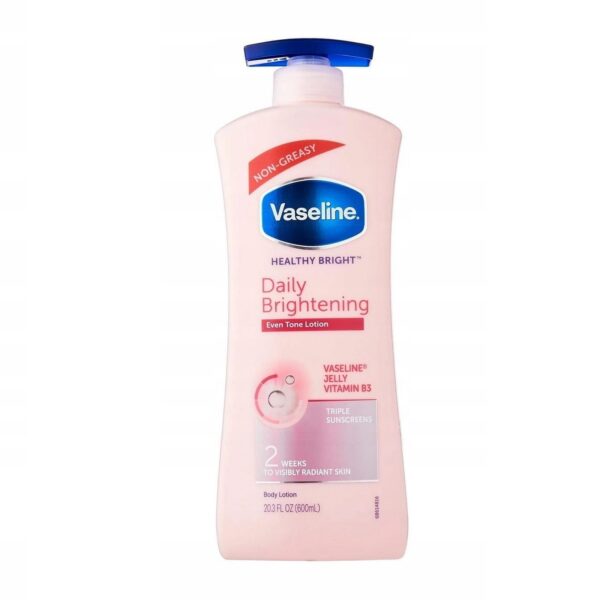 Vaseline Lait de Corp Healthy Bright Peau Radieuse 600ml